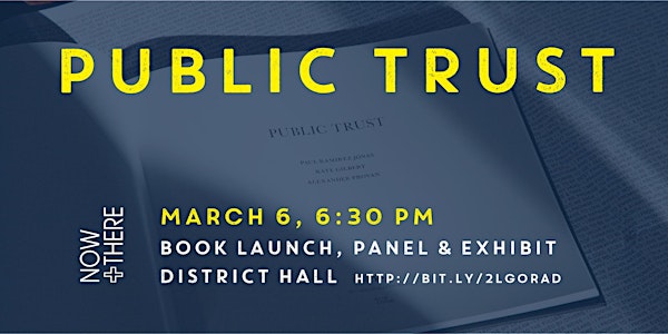 Public Trust Book Launch and Reception