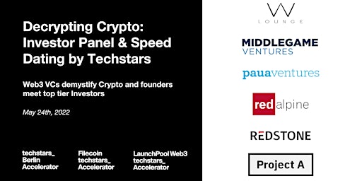 Decrypting Crypto: Investor Panel & Speed Dating by Techstars