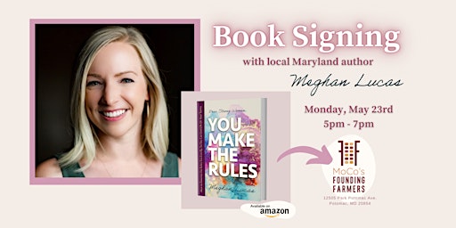 Book Signing with Local Maryland Author, Meghan Lucas