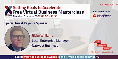 Business Masterclass: Setting Goals to Accelerate with NatWest tickets