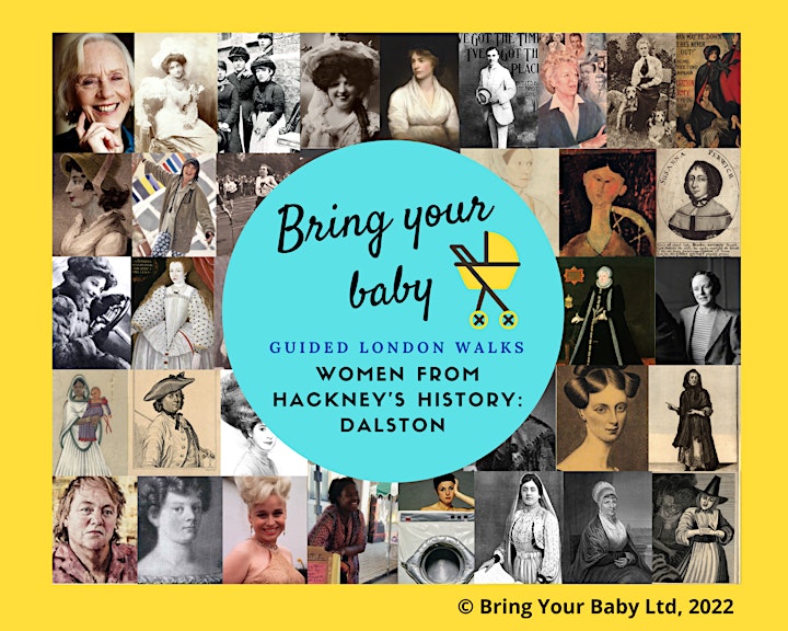 'BRING YOUR BABY' GUIDED LONDON WALK: Women from Hackney's History, DALSTON image