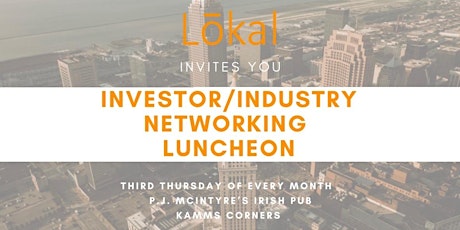 Investor | Industry Networking Luncheon tickets