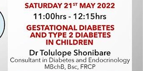 CAHN Health Hour Gestational Diabetes and Type 2 Diabetes in Children tickets