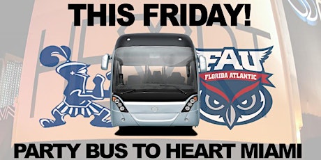 LAST PARTY BUS TO HEART MIAMI | FRIDAY, FEBRUARY 10TH primary image