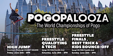 Pogopalooza 2022: The World Championships of Pogo tickets