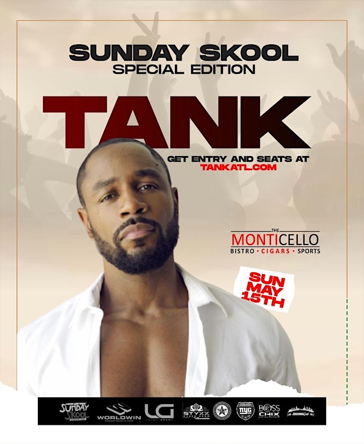 Grammy Nominated "TANK" at Monticello Tonight! Get Tickets @ Door Too! image
