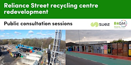 Reliance Street Recycling Centre public consultation sessions tickets