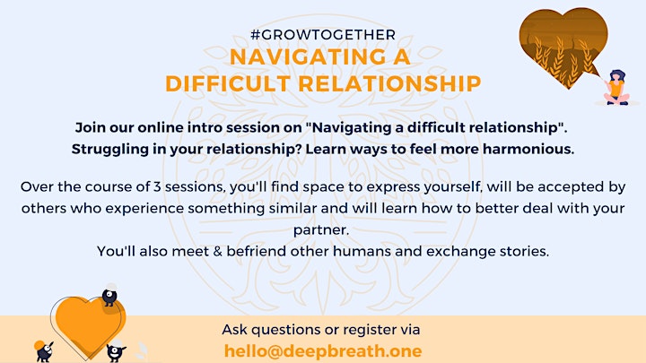 #growtogether | Navigating a difficult relationship image