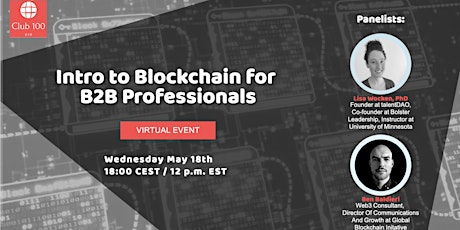 Intro to Blockchain for B2B Professionals tickets
