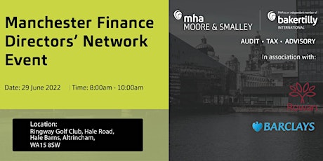 Manchester Finance Directors' Network Event tickets