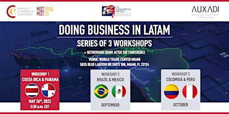 DOING BUSINESS IN LATAM: COSTA RICA & PANAMA (WORKSHOP 1/3) tickets