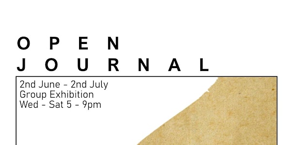 Open Journal Exhibition