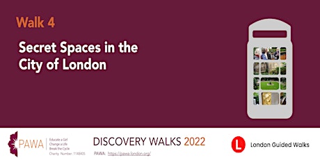 Secret Spaces in the City  of London tickets