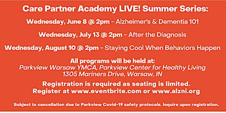 Dementia Education Series - Care Partner Academy LIVE! tickets