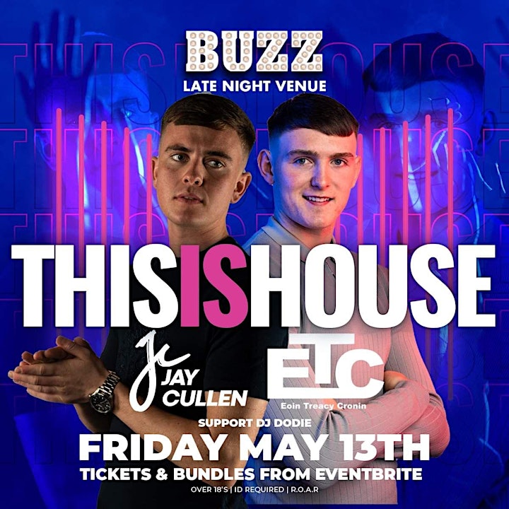 This Is House - Jay Cullen & ETC - 13th of May image