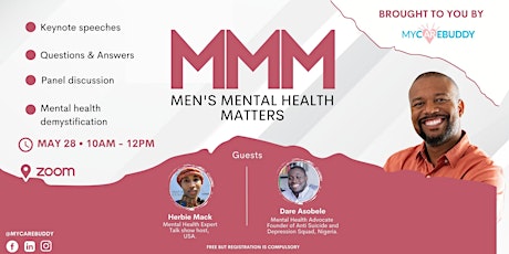 MEN'S MENTAL HEALTH MATTERS (MMM) tickets
