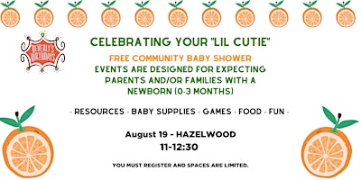 Free Community Baby Shower -- Hazelwood
