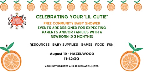 Free Community Baby Shower -- Hazelwood tickets