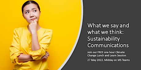 What we say and what we think: Sustainability Communications tickets