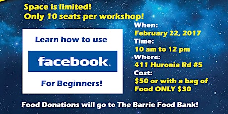 Facebook Workshop for Beginners  primary image