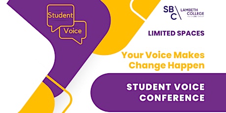 SBC Student Voice Conference tickets