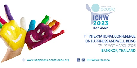 1st International Conference on Happiness and Well-being [ICHW2023] tickets