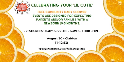 Free Community Baby Shower -- Clairton