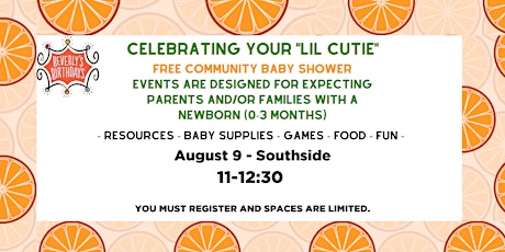 Free Community Baby Shower -- Southside tickets