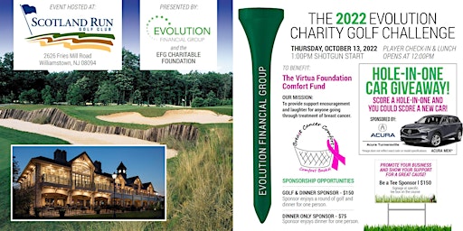 The 2022 Evolution Charity Golf Challenge