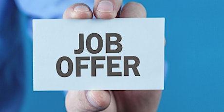 5 STEPS TO NEGOTIATE A JOB OFFER tickets