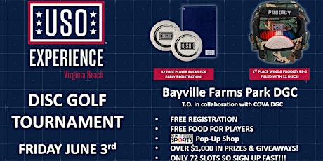 USO Experience | Disc Golf Tournament tickets