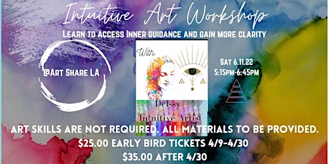 Intuitive Art Workshop tickets