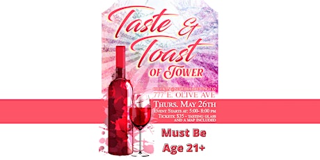 Taste and Toast of Tower 2022 tickets