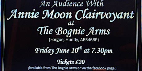 An Audience with Annie Moon Clairvoyance tickets