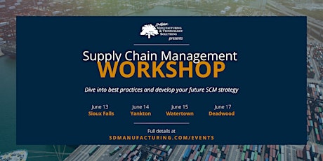 Supply Chain Management Workshop - Deadwood tickets