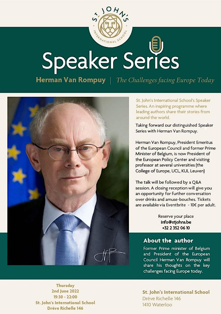 In conversation with Herman Van Rompuy image