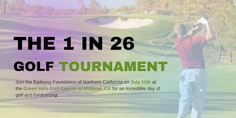 1 in 26 Golf Tournament tickets