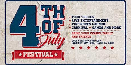 4th of July Festival tickets