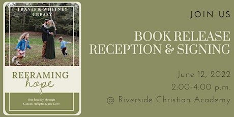 Reframing Hope Book Release Reception and Signing tickets