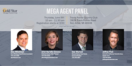 Mega Agent Panel Washtenaw County tickets