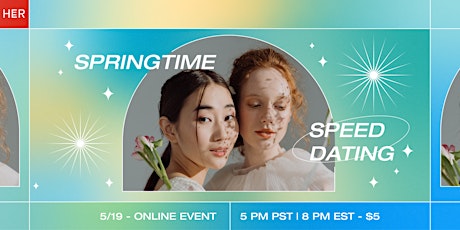 May Springtime Speed Dating tickets