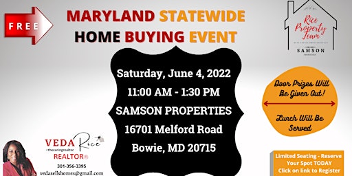 Maryland Statewide Home Buying Event