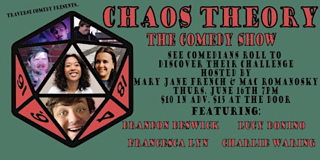 Chaos Theory: The Comedy Show Ft. Brandon Beswick, Francesca Lyn, Lucy Boni tickets