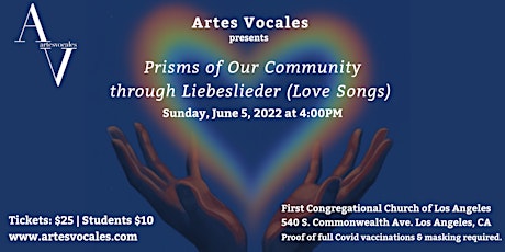 Prisms of Our Community Through Liebeslieder (Love Songs) tickets