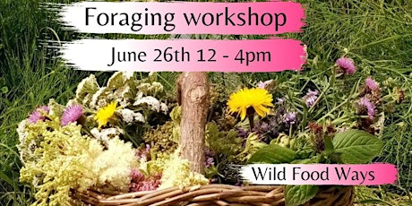 Summer foraging workshop tickets