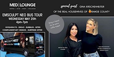 THE EMSCULPT NEO + EMSELLA BUS TOUR IS ON ITS WAY TO ORANGE COUNTY!! tickets