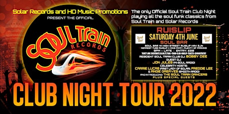 Soul Train Club Ruislip tickets