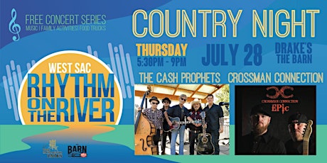 West Sac Rhythm on the River: Country Night tickets