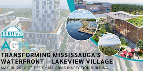 Heritage Mississauga AGM: Transforming Mississauga's Waterfront tickets