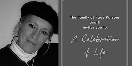 Page Parsons Scotti Celebration of Life tickets